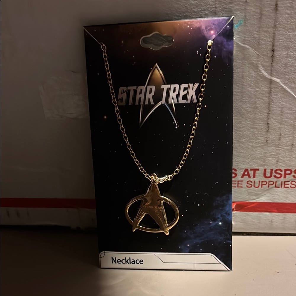 Star Trek Gold Necklace